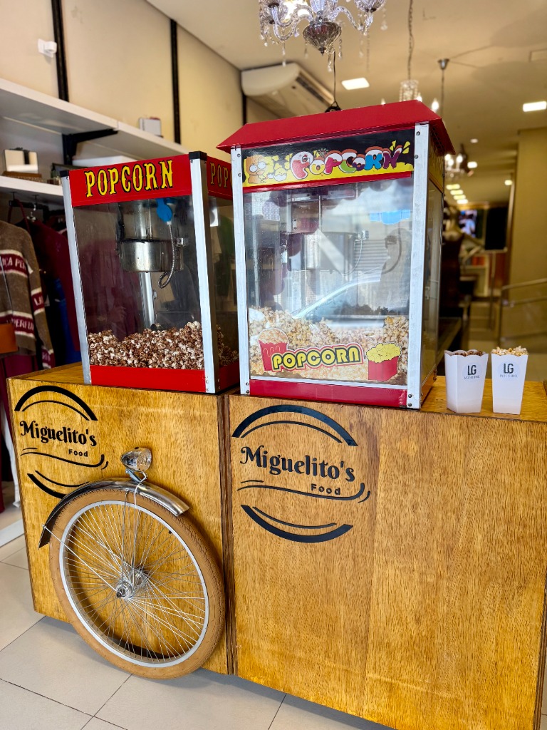 Carrinho de Pipoca Miguelitos Foods